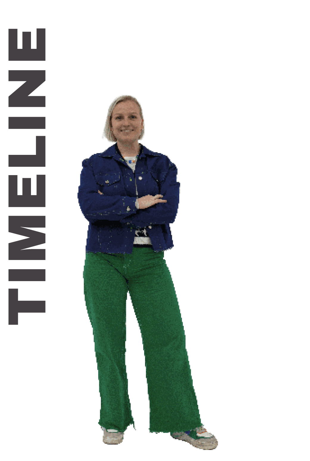 Mathilde standing